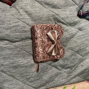 Rose Gold loungefly wallet